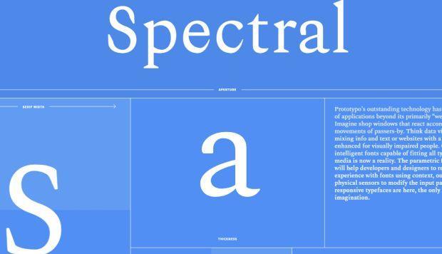 Spectral: la fuente que ha creado Google para facilitar el trabajo de diseñadores