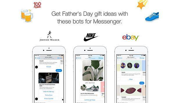 Estos tres 'bots' de Facebook ofrecen ideas de regalo para el Día del Padre
