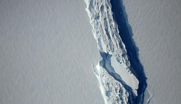 Google Maps: así se ve el iceberg más grande del mundo desde la app