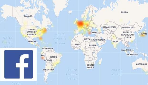 Facebook sufrió caída a nivel mundial