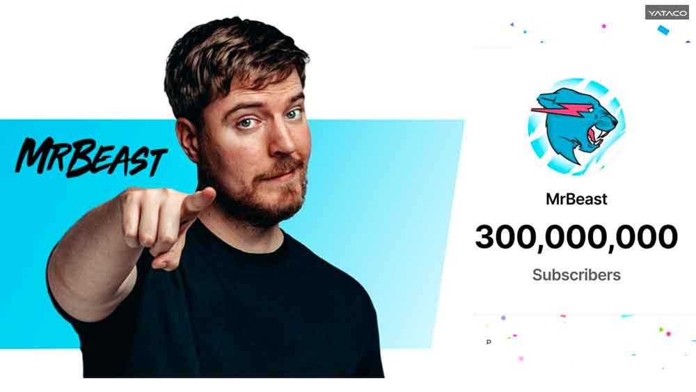 Jimmy MrBeast Donaldson el primer YouTuber en alcanzar los 300 millones de suscriptores
