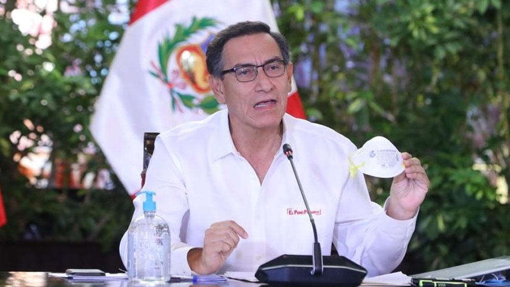 Martín Vizcarra ofrece pronunciamiento en el día 24 de cuarentena y se extiende hasta el 26 de Abril