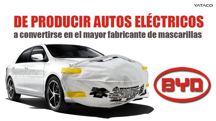 De producir autos eléctricos a convertirse en el mayor fabricante de mascarillas 