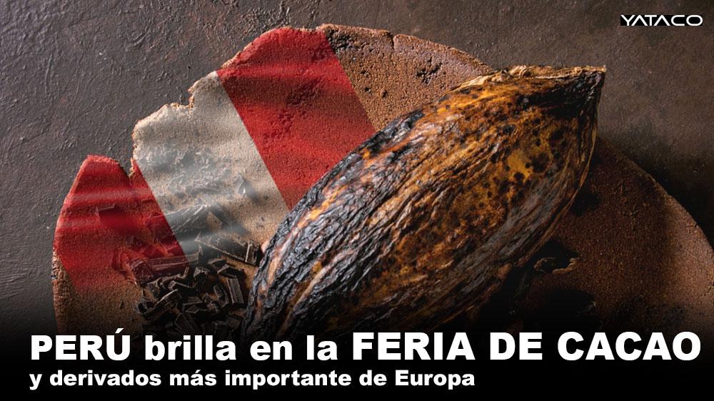 COMPARTE UN ORGULLO PERUANO, Perú brilla en la feria de cacao y derivados más importante de Europa