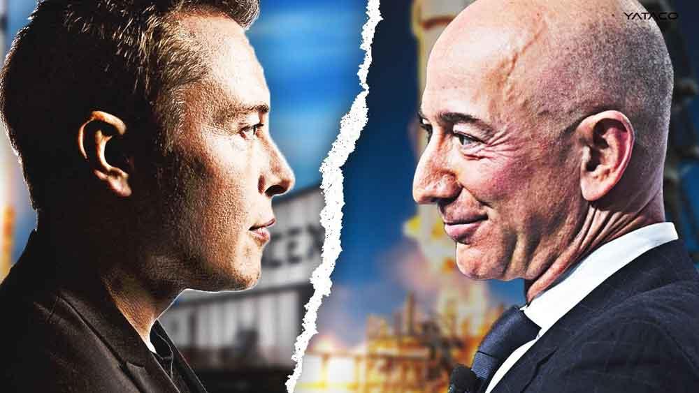 Elon Musk contra Jeff Bezos se “enciende” la carrera al espacio