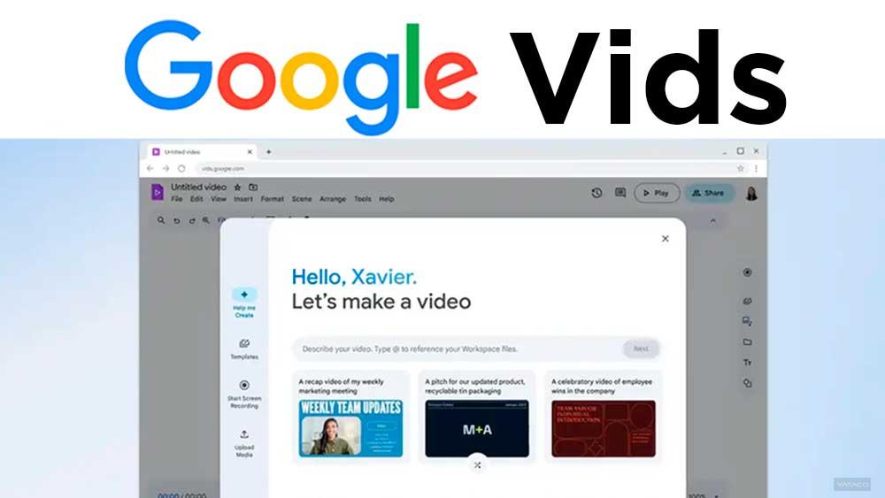 Google Vids la app con inteligencia artificial para crear videos desde cero