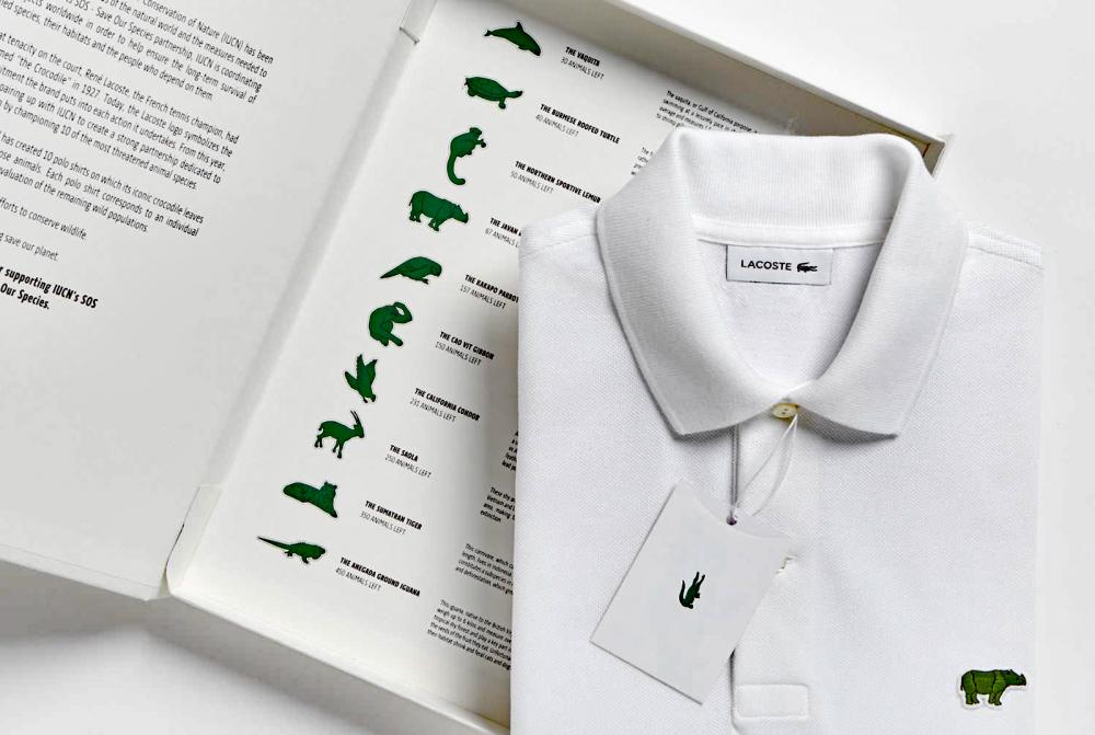 Logo del cocodrilo de Lacoste fue cambiado por esta razón