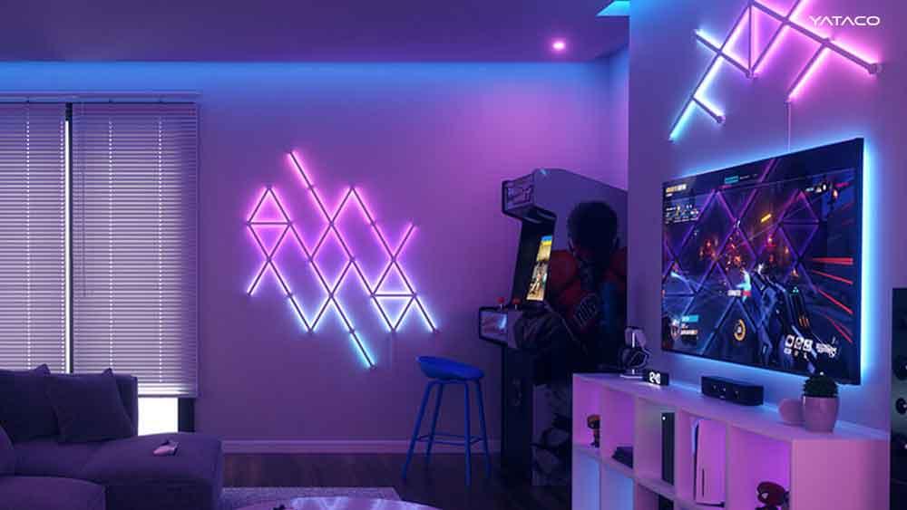 Lo último en iluminación LED avanzada - Nanoleaf Lines