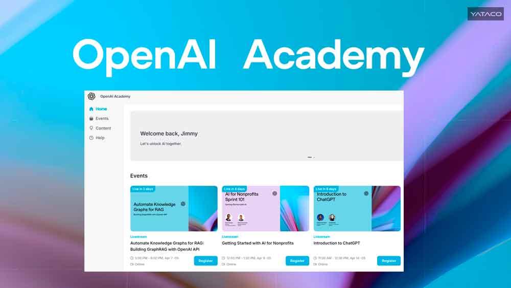 OpenAI Academy la nueva plataforma gratuita para que aprendas sobre IA