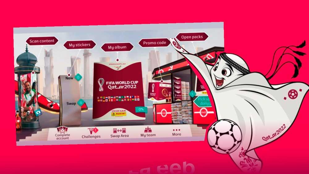 Álbum Virtual de PANINI del Mundial Qatar 2022