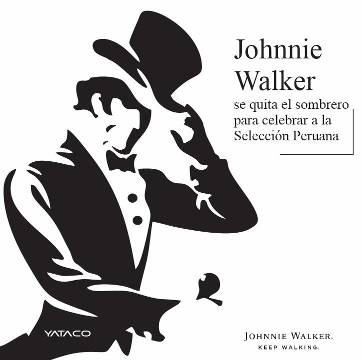 Johnnie Walker se quita el sombrero para celebrar a la Selección Peruana
