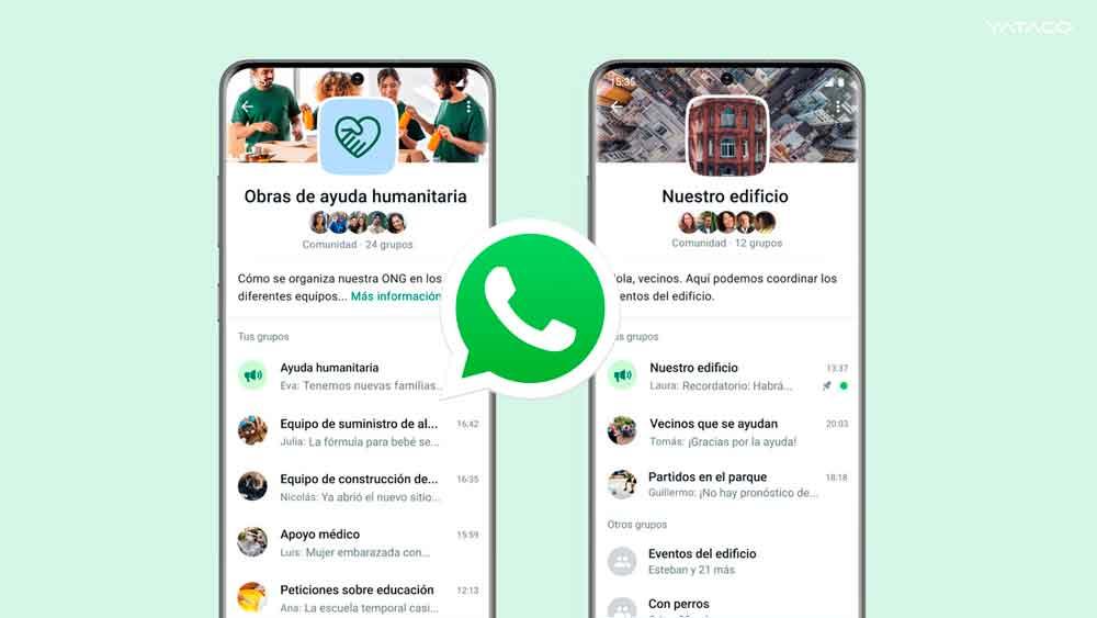 Nueva función de WhatsApp -  Comunidades